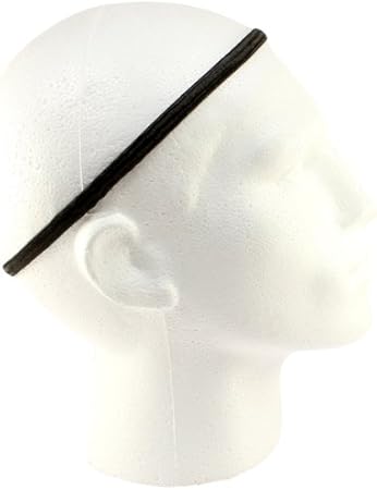 Paquete de 3 bandas elásticas para cabello para jugar al fútbol, negro,  talla única : Amazon.es: Belleza