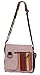 Imagen de GURU SHOP Bolso de hombro estilo hippie con sol