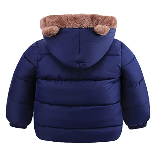 Image of Winter Coat For Baby Boys Girls Fleece Jacket Toddler Clothes