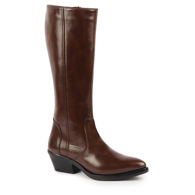 Image of FAUSTO Women Flared Heel Boots