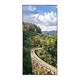 Klarstein Infrared Heater with Thermostat, 700W Electric Heater, Smart Home Picture Infrared Heater for Wall Mounting, IR with IoT/WiFi App Control, Flat Radiator for Damp Rooms, CO2-Free Wall Heater