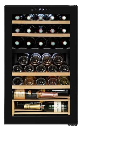 CLIMADIFF Cave à vin CEPAGE33DZ – 33 bouteilles – Double zone