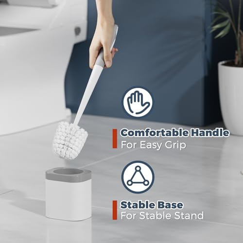 Save 39% on 2-Pack Toilet Brush Set with Holder - Now $7.98