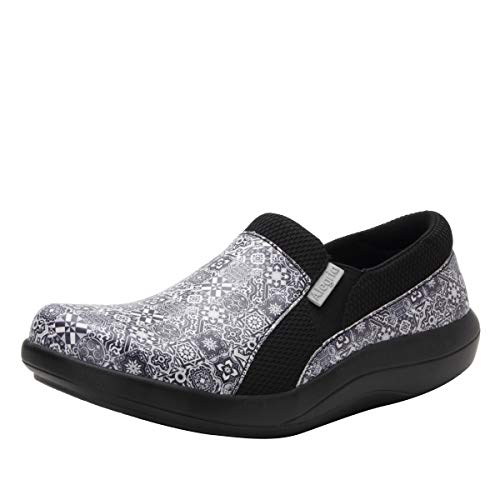 Alegria Duette Womens Professional Shoe Aztec Tile Black 10 M US