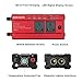Lizbn 500W/1500W(Peak) Power Inverter DC 12V to 240V AC Car Converter with 3.0A 4 USB Ports 2 AC Sockets Dual Car Charger Adapter With 2 LED Display for Home Truck Outdoor RV Camping