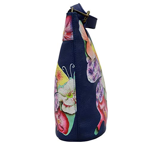 Anna by Anuschka Crossbody Organizer Bag - Genuine Leather3