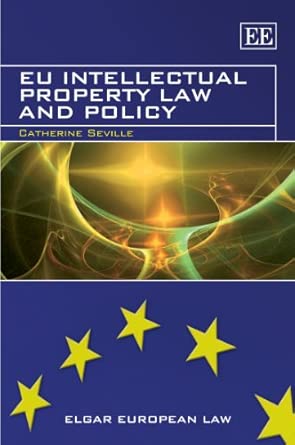 EU Intellectual Property Law and Policy (Elgar European Law series)-Wow! eBook