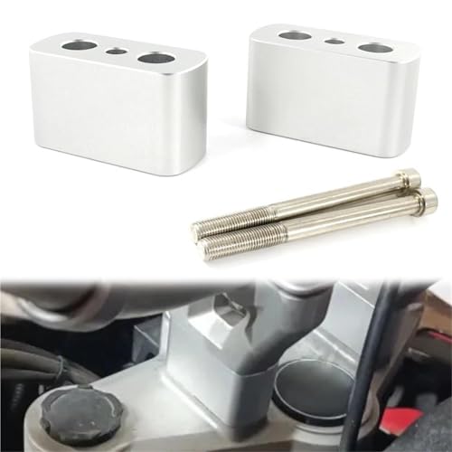 Elevadores de manillar para BMW R1200GS 2008-2012 con abrazaderas 2