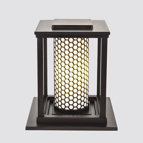 Pilier de câblage dur E27 résolvez les zones sombres du jardin avec ce luminaire étanche IP65