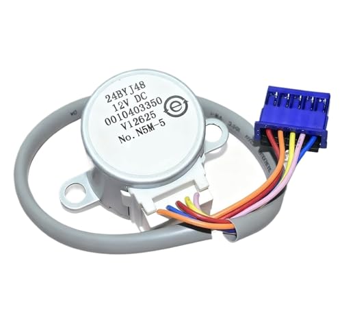 Motor De Ventilador Oscilante For Aire Acondicionado, Compatible Con Haier, Motor Síncrono De Barrido Y Guía Paso A Paso 24BYJ48 0010403350