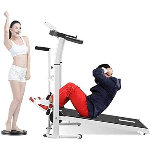 Image of Folding Treadmills Electric Treadmill Space Saver Fitness Runninghine for Home, Ultra-Quiet Indoor Walking