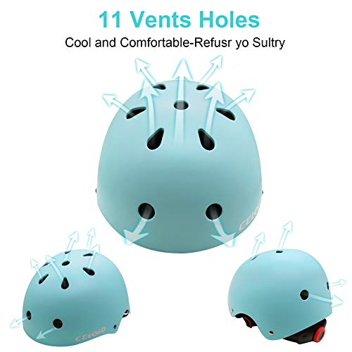 Image of Kids Bike Helmet,Toddler Skateboard Helmets for Ages 2-3-5-8-14 Years Boys Girls，Adjustable Multi-Sport Bicycle Skateboarding Football Roller Skating Scooter Rollerblade Balance Bike Helmet