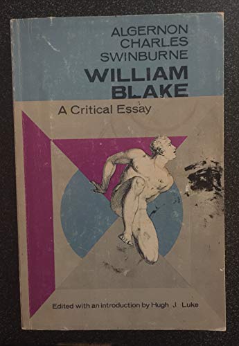 William Blake: A Critical Essay 0803257074 Book Cover
