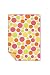 Ritz Polka Dot Reversible Microfiber Dish Drying Mat, Assorted Warm Colors