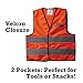 Reeves International The Big Dig Toy Safety Vest Orange, 17