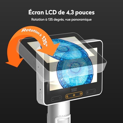 Microscope Enfant Portable 1600X microscopes numérique USB école lab - 2
