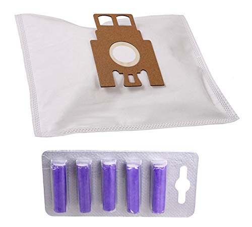 Set 10 Staubsaugerbeutel + 5 x Staubbeutel Deo Lavendel geeignet für Miele S700 Tango Miele S 700 Tango Miele Tango S 700 Miele S700 Tango