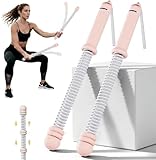 Seil ohne Seil, kabellose Kampfseile mit gewichteten Griffen, tragbares Krafttraining für Zuhause, Cardio- und HIIT-Training, Männer und Frauen (Pink)