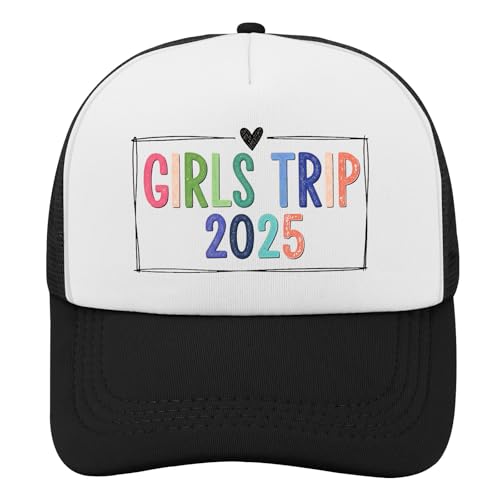 Girl's Trip 2025 Trucker hat Cycling Cap for Boyfriends