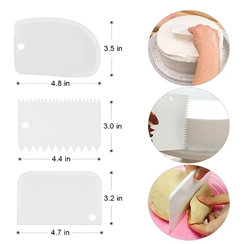 Ensemble de bouche de fleur de gâteau 47 pièces avec brosse - 4