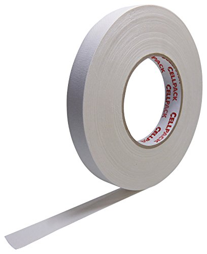 Preisvergleich Produktbild Cellpack 146036 90 0,3051550, Tape, Stoff, Baumwolle, weiß beschichtet