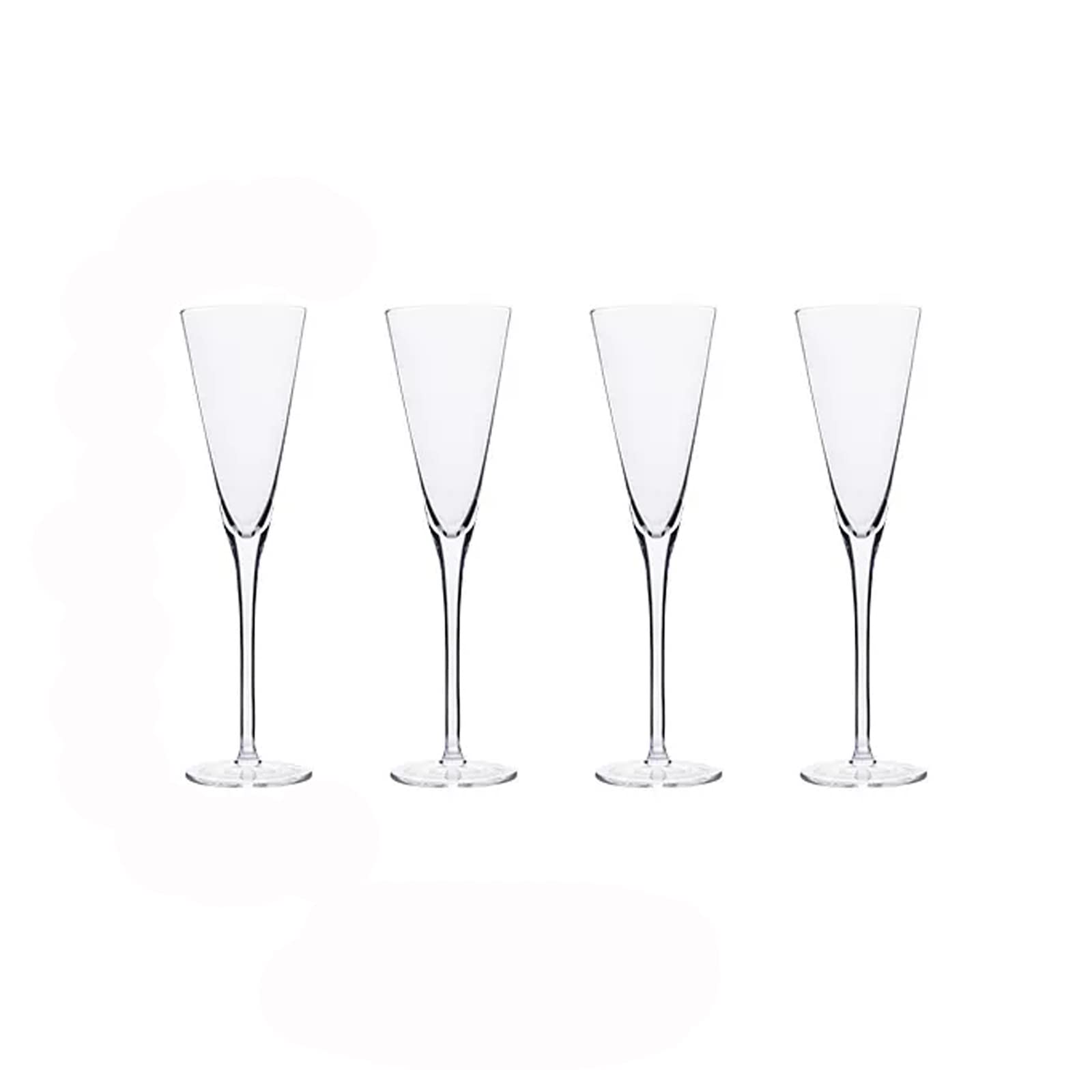 Copas de flauta para bar en casa SISWIM 4 copas de champán para ocasiones especiales de 165ml