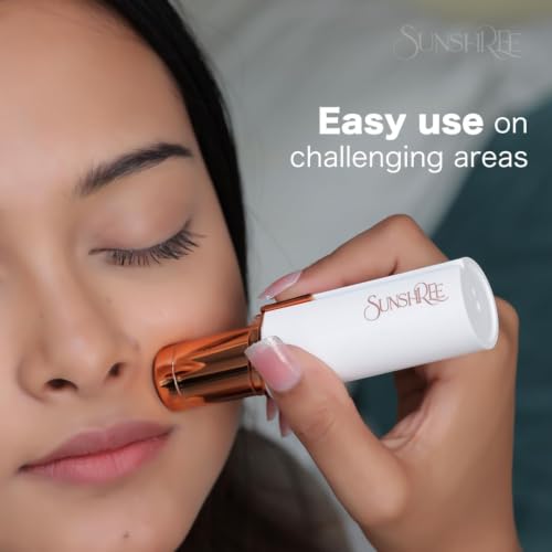 Image of Facial Hair Removal Machine for Women | Face Hair Remover for Women | Electric Facial | Face Trimmer for Facial Hair | Eyebrow Trimmer & Upper Lip Hair Remover | Facial Removal Device for Smooth Skin