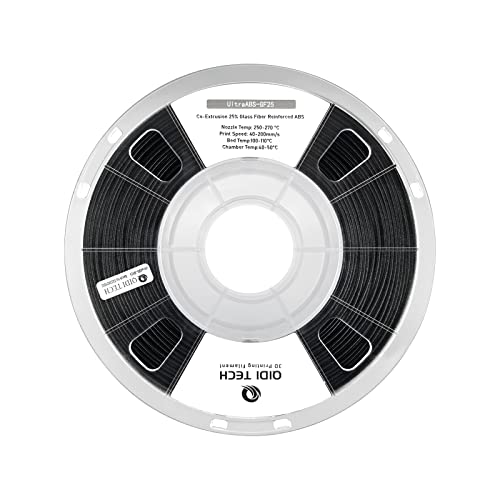 Filament verre fibre ABS 1.75mm QIDI TECH fini mat pour impression mécanique durable