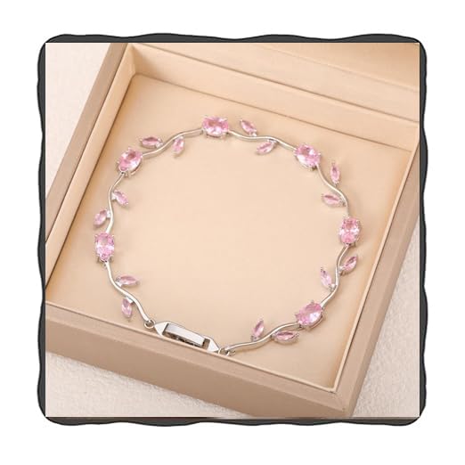 Image of Acnos Wholesale Fine Jewelry Gold Silver Plated Brass Bracelet Exquisite Diamond Zircon Bow and Flower Charm Bracelet for Women