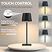 Yogaret 2 Pack Rechargeable Table Lamps,Cordless Lamp with 6000mAh Battery Operated, Portable Indoor/Outdoor Table Lamp for Patio Restaurant Home Dinner Dining Kitchen,Waterproof & Wireless