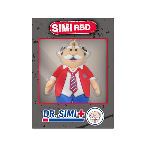 Dr. Simi RBD Keychain Limited Edition Pop Culture & Latin Music Collectible | Soft-Touch Durable Design with Metal Ring | Nostalgic Gift for Fans Travelers & Collectors