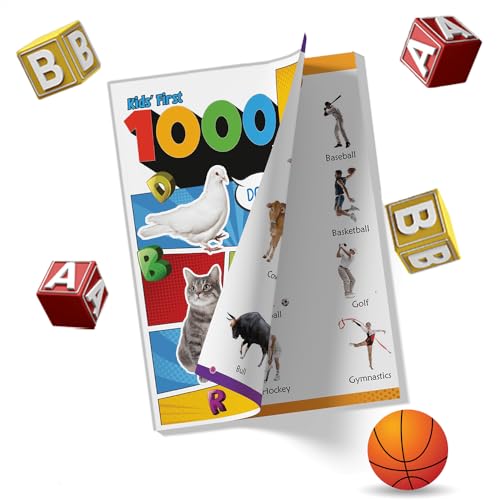 Image of My First 1000 Words Book l 50 Topics with Engaging Picture Book for Early Learners for Kids 2 to 4 Years [Paperback] PW