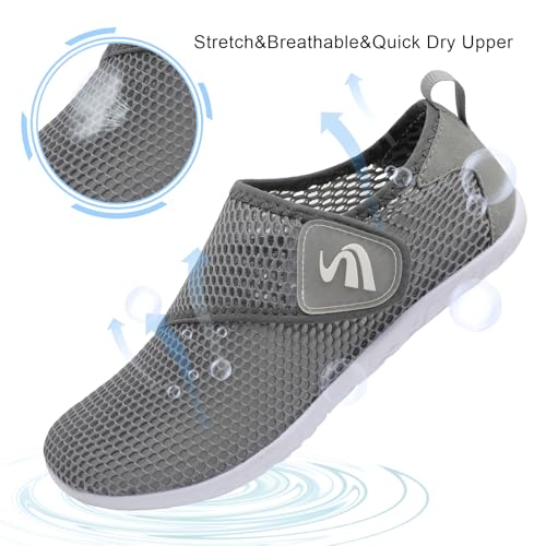 Image of Spesoul Womens and Mens Water Shoes Breathable Quick Dry Soft Barefoot Aqua Socks for Hiking Swim Beach Surf Yoga Sport
