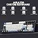 AULA F99 Mechanical Gaming Keyboard,BT5.0/2.4GHz/USB-C Hot Swappable Custom Keyboards with Five-Layer Padding,Pre-lubed Switches,8000mAh Battery,RGB Wireless Keyboard for PC/Tablet,Black&Blue