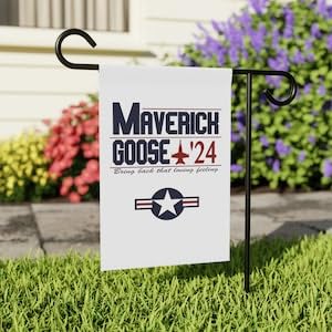 2024 Flag Garden Decor Christmas Thanksgiving Holloween Bring Back That Loving Feeling Maverick and Goose Garden flag garden banner spring garden flag yard decor