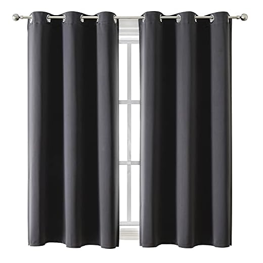 ChrisDowa Grommet Blackout Curtains