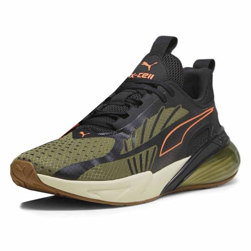 PUMA Mens X-Cell Action Lace Up Sneakers Shoes Casual - Green2