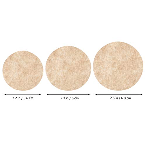 ULTECHVO 300 peças de filtro de café de substituição, filtro circular, papel descartável, filtro de