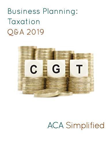Business Planning: Taxation Q&A 2019