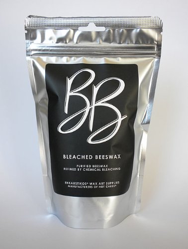 Beeswax (Bleached) 16 oz Resealable Bag by Enkaustikos