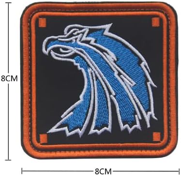 Miniatura 2 de 2 piezas S-hablador Chernobyl bordado parche táctico militar moral DIY emblema herramienta engranaje apliques con gancho bordado parche