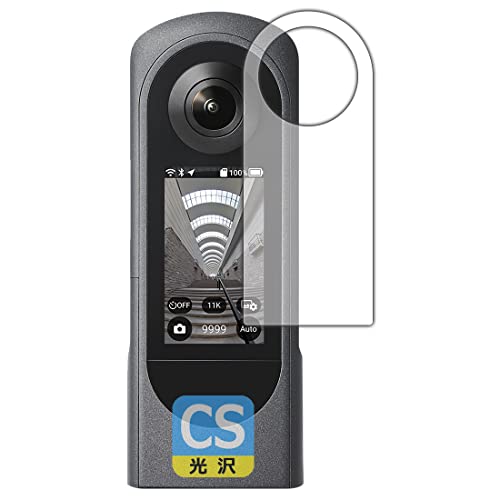 PDA�H�[ RICOH THETA X�Ή� Crystal Shield �ی� �t�B���� ���� ���{��