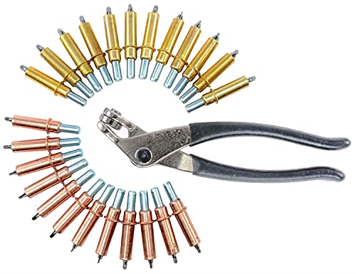 JEGS Cleco Fasteners & Pliers Kit | Includes (12) 1/8