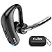 Produktbild Callez Bluetooth Headset Handy für iPhone Samsung, Kabellos Headset Bluetooth Kopfhörer Freisprech V5.0 mit CVC8.0 Dual Mikrofon ENC Noise Cancelling für Autofahren Business Büro Arbeit