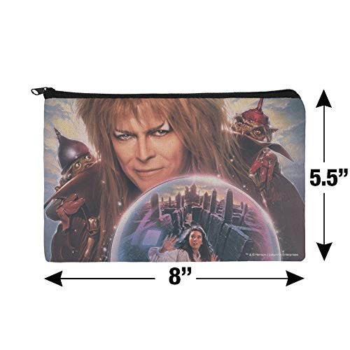Labyrinth Crystal Ball Goblin King Jareth David Bowie Makeup Cosmetic Bag Organizer Pouch4