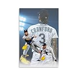 OscitY J.P. Crawford Art Poster Room Aesthetic Print Art Wall Painting Canvas Gifts Modern Bedroom Decor 12x18inch(30x45cm)