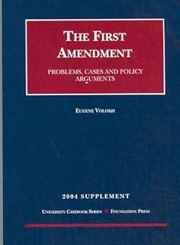 Paperback 2004 Supplement to The First Amendment Book