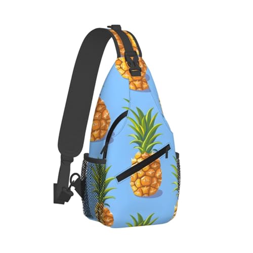 Bolso Sling Ligero con Estampado de Piñas para Viaje miniatura 2