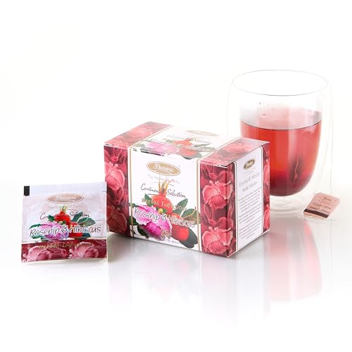 Té de hierbas rosa mosqueta e hibisco 25 saquitos miniatura 4