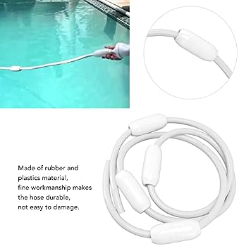 Tuyau Nettoyeur Piscine Dpofirs 3m - Polaris 280/380 - 4 Flotteurs - Caoutchouc